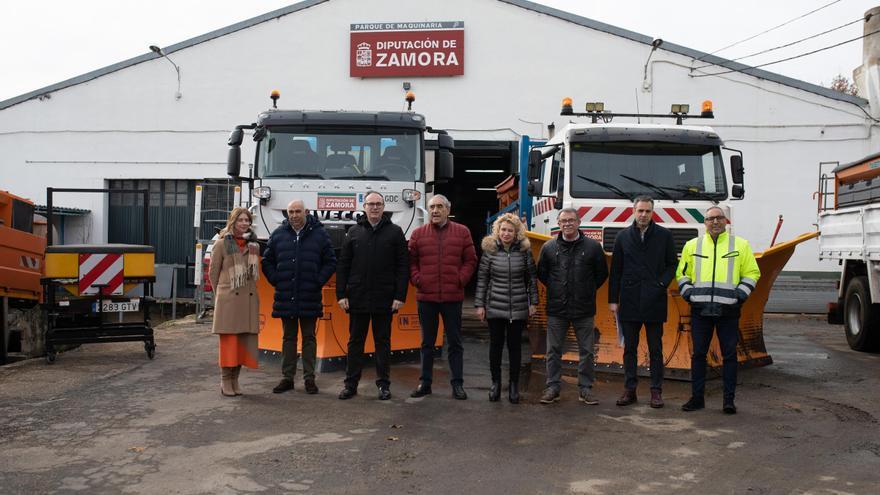 La Diputación, contra el hielo y la nieve en 1.600 kilómetros de carreteras de Zamora