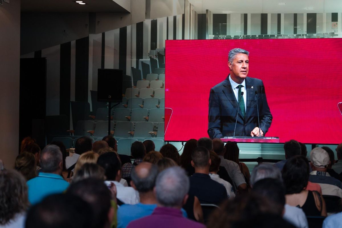 Conferencia de mitad de mandato del alcalde de Badalona, Xavier Garcia Albiol