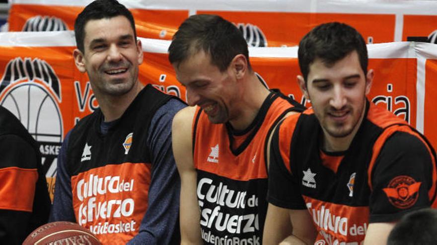 La plantilla del Valencia Basket quiere llegar muy lejos.