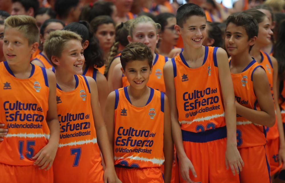 La presentación del Valencia Basket, en imágenes