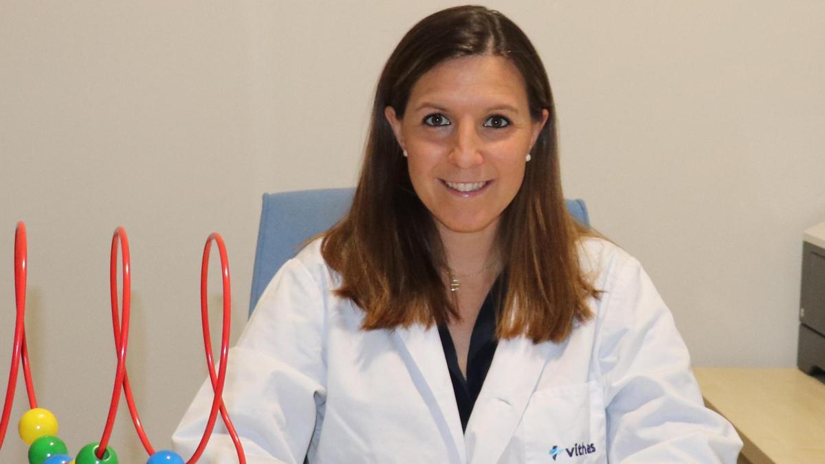 La doctora Rocío Juárez, responsable del área de psicología infantil de Vithas Xanit Internacional