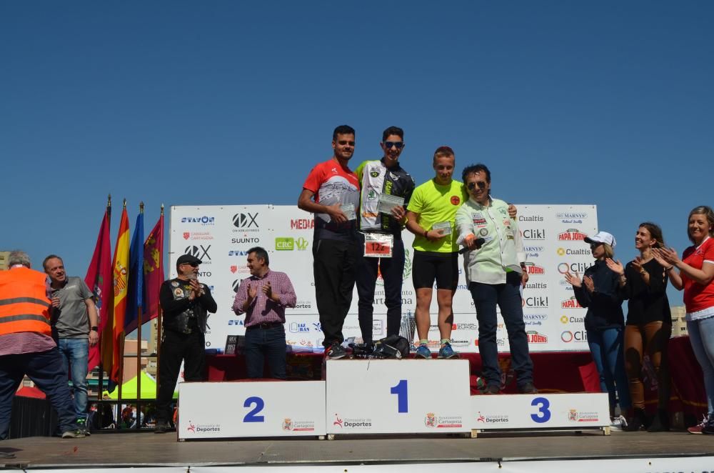 Ganadores de la Media Maratón de Cartagena