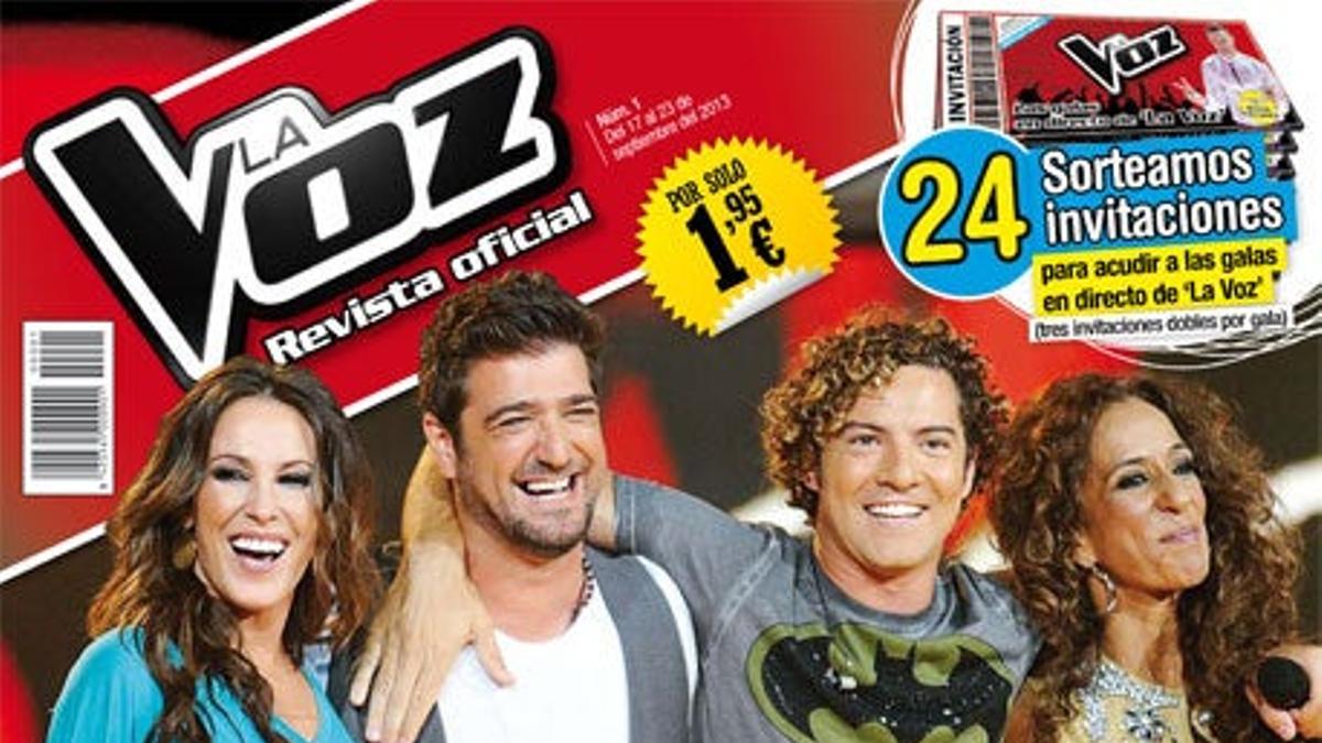 Grupo Zeta lanza la revista oficial del programa de televisión 'La Voz'