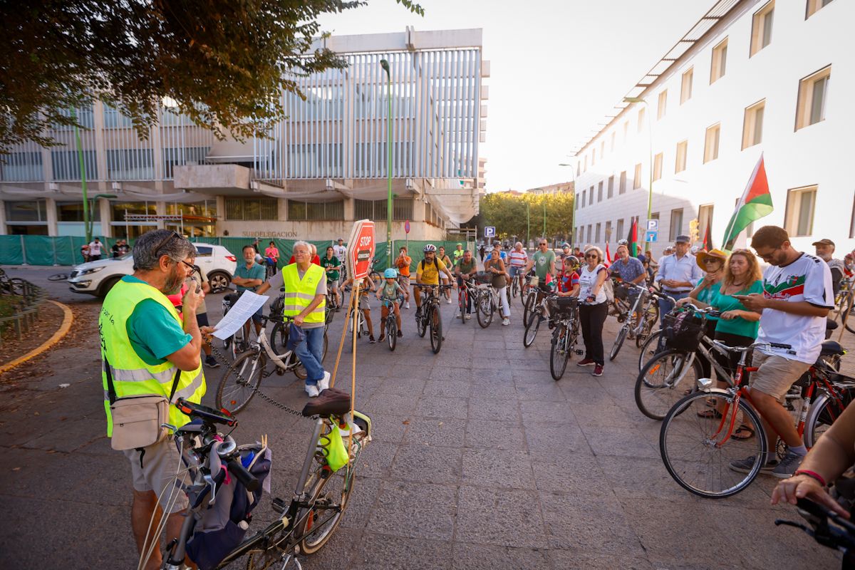 Solidaridad de la plataforma Carril Bici con Gaza