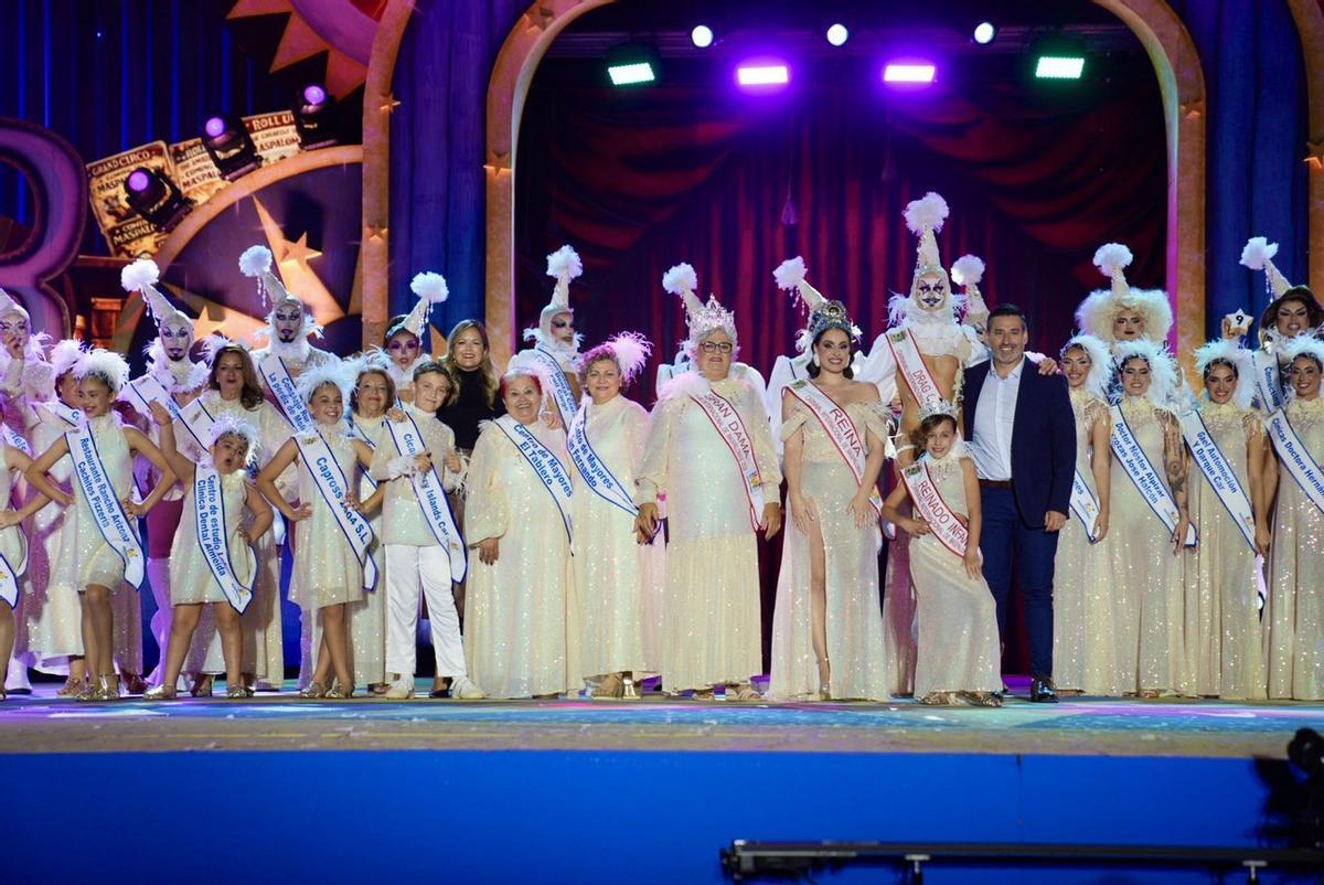 Las aspirantes a Reina del Carnaval de Maspalomas