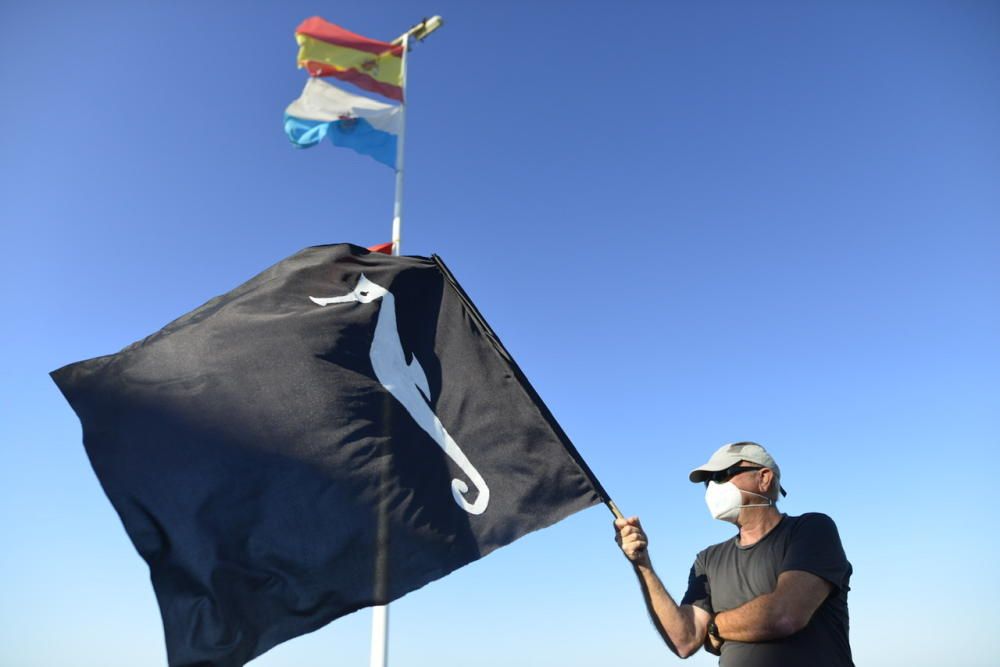 Manifestación contra el estado del Mar Menor