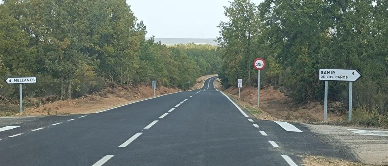 Una de las vías mejoradas en Aliste tras las obras acometidas por Diputación. | Ch. S.