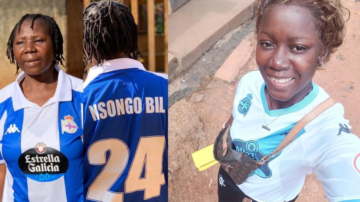 La madre y la hermana de Nsongo Bil