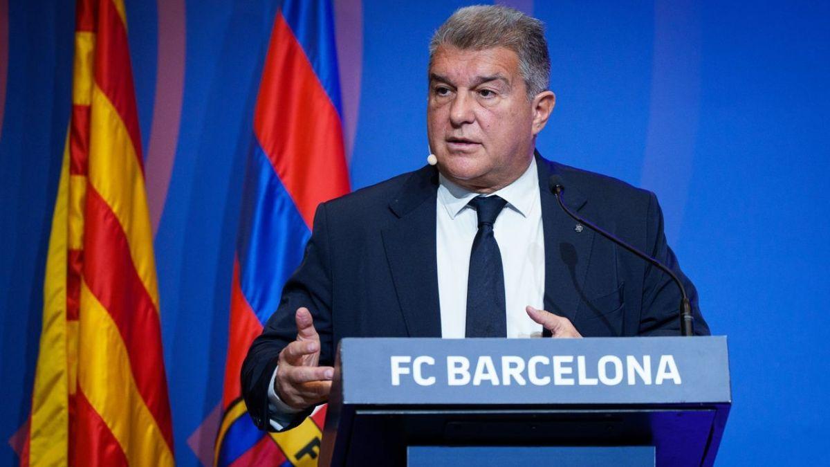 Laporta explica el ejercicio económico del FC Barcelona: prevé unos ingresos de 859 millones