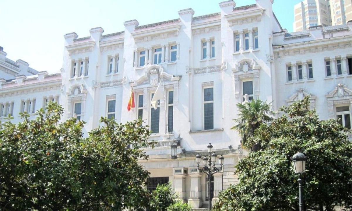 Sede del Tribunal Superior de Xustiza de Galicia, en A Coruña.