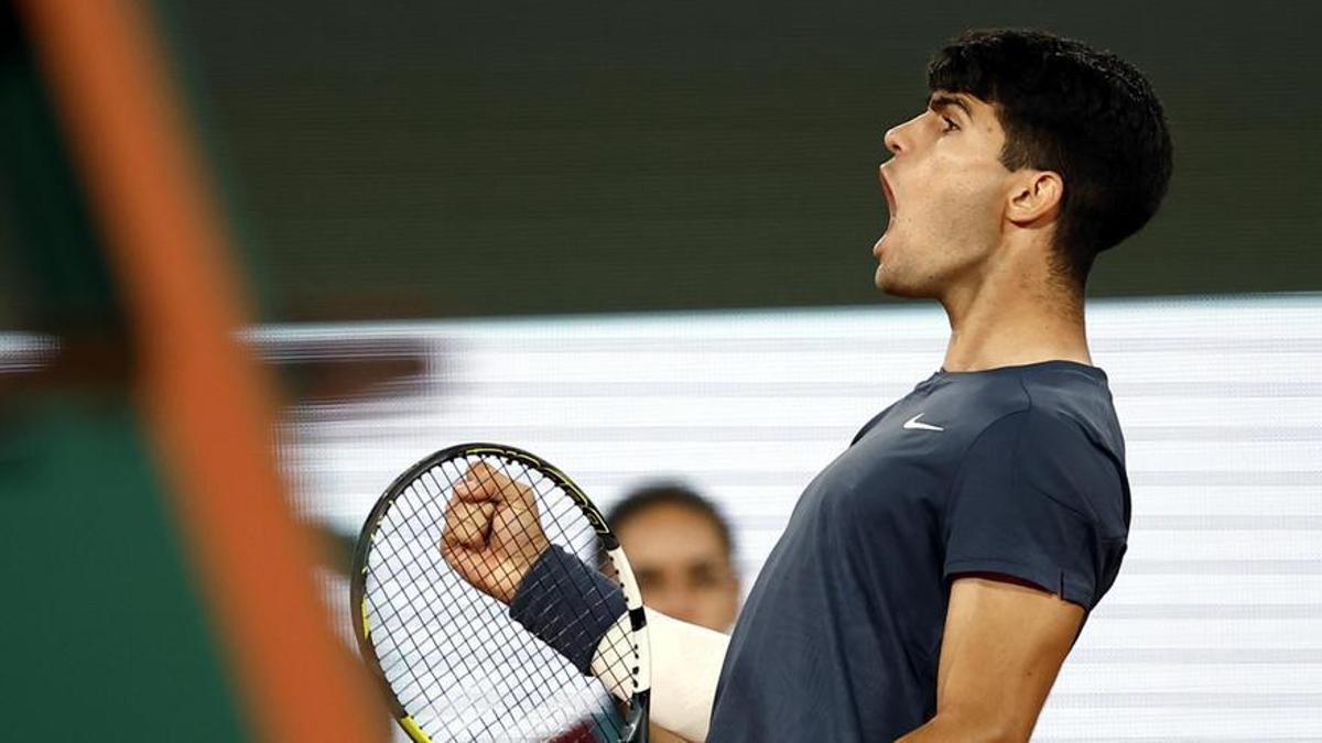 Roland Garros | Stéfanos Tsitsipas - Carlos Alcaraz, en imágenes