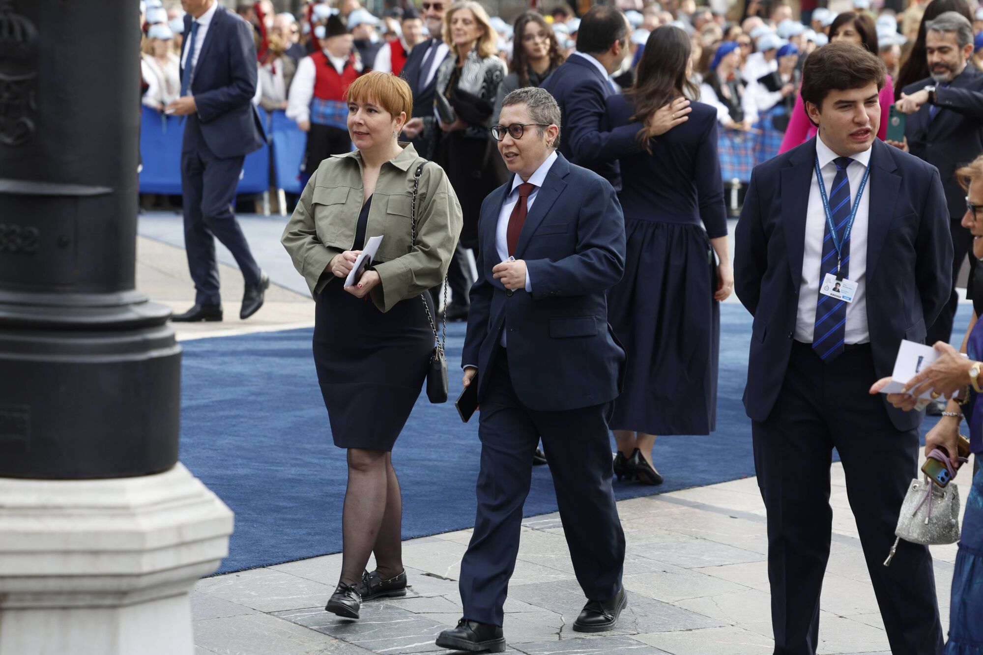 Así fue la llegada de los invitados a los premios "Princesa de Asturias" y su paso por la alfombra azul