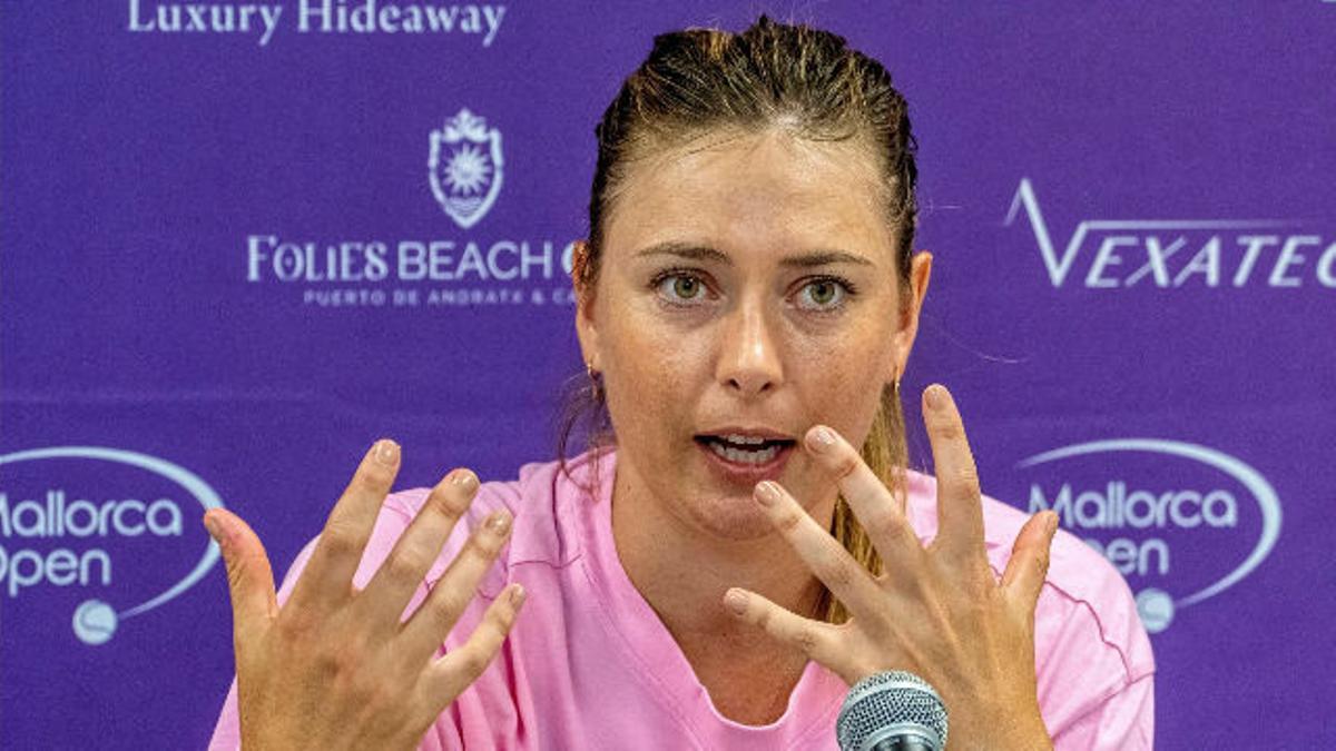 Sharapova regresa tras su lesión y vence a la eslovaca Kuzmova en Mallorca