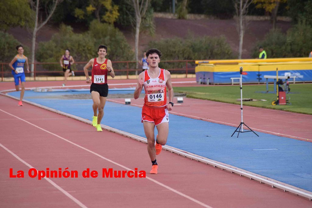 Regional absoluto y sub-23 de atletismo en Lorca