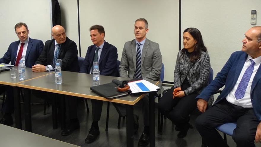 Un momento de la inauguración del curso organizado por el Colegio de Abogados.