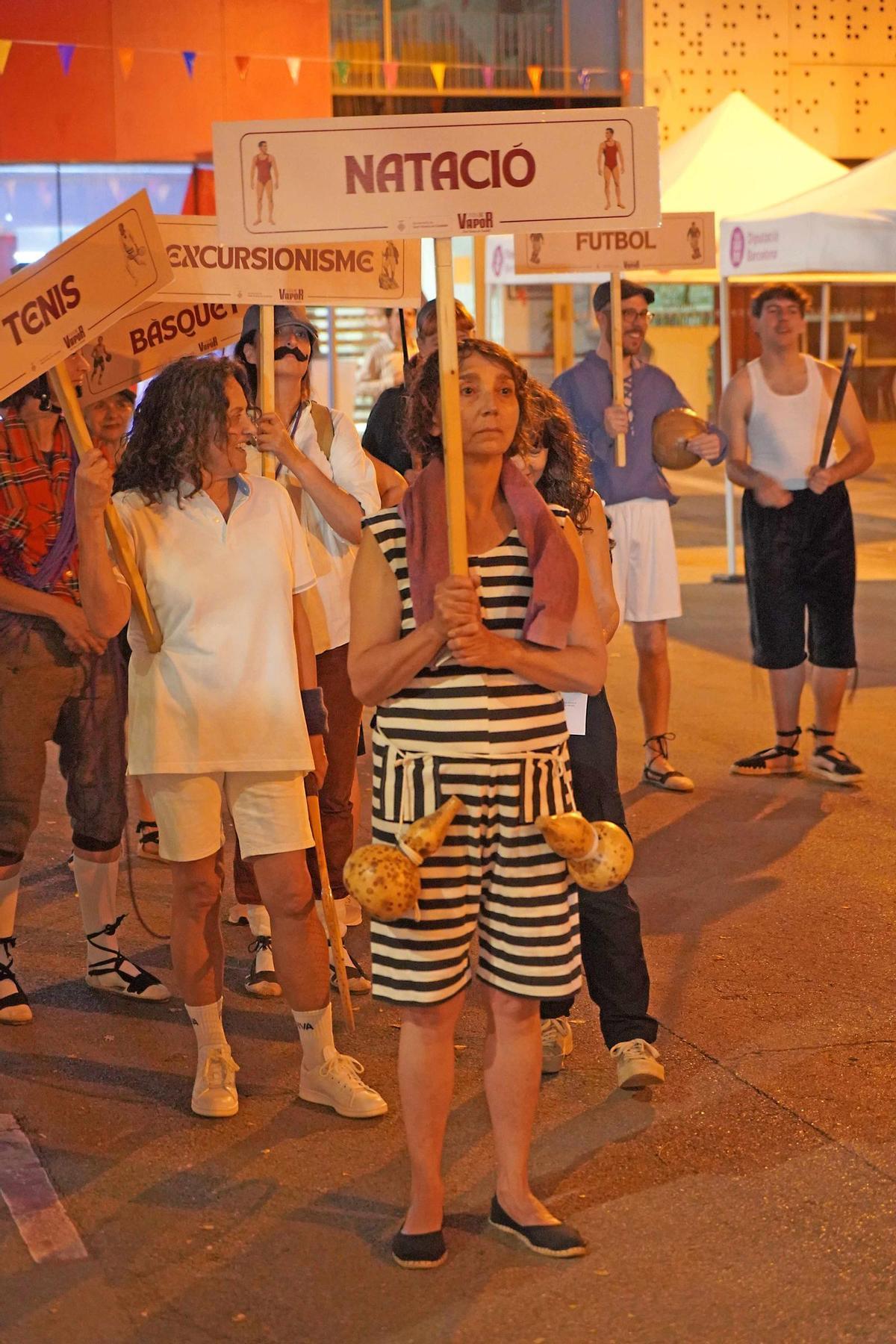 Acte inaugural de la Fira del Vapor de Sant Vicenç