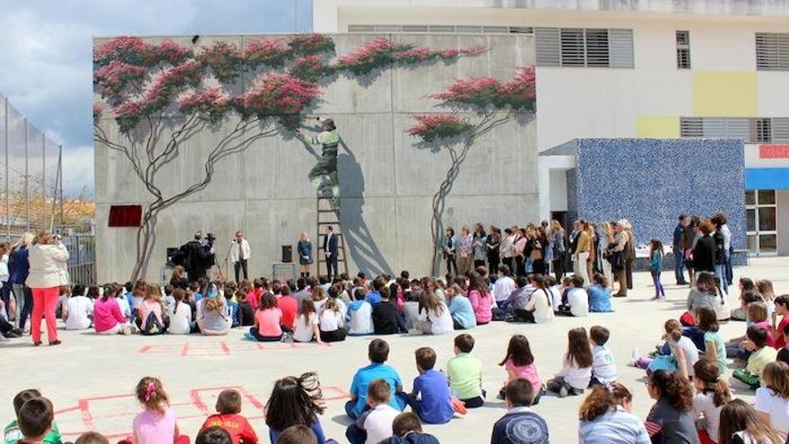 El nuevo mural de Estepona.