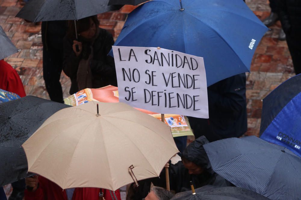 Marcha por la sanidad pública en Málaga