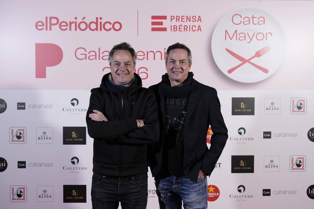 En la foto, los hermanos Sergio y Javier Torres