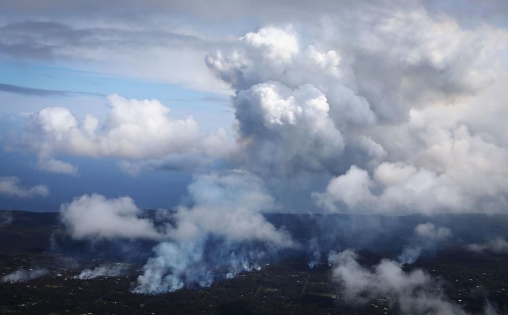 Erupción del volcán Kilauea en Hawái