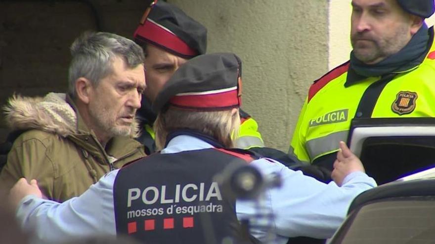 Llevan al presunto asesino de Susqueda al pantano para una reconstrucción