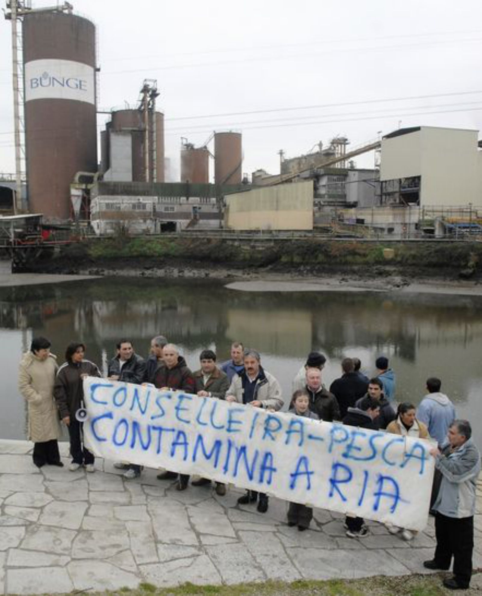 Protesta de la pesca en 2008.  | //C.P.