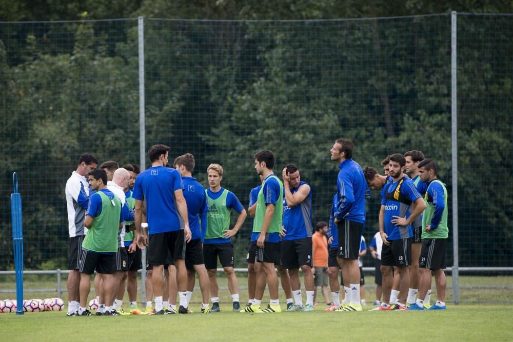 Entrenamiento del Real Oviedo