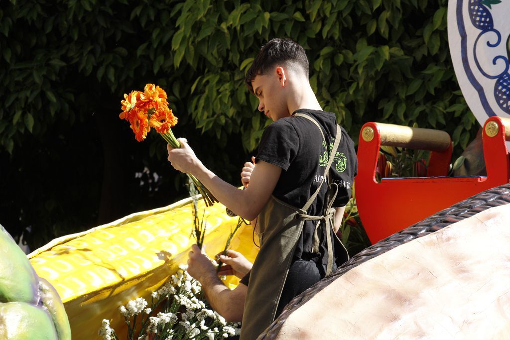 Estas son las carrozas que podrás ver esta tarde en el desfile de la Batalla de las Flores