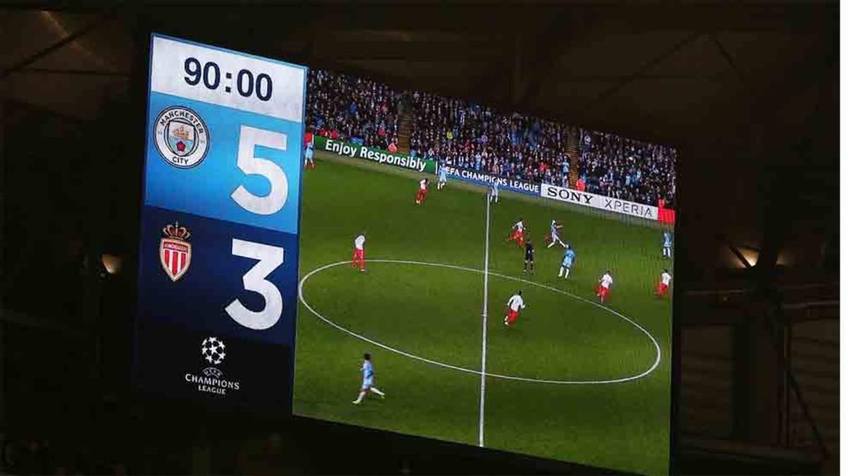 Los videomarcadores de Primera presentan novedades en la Liga 2018 / 2019