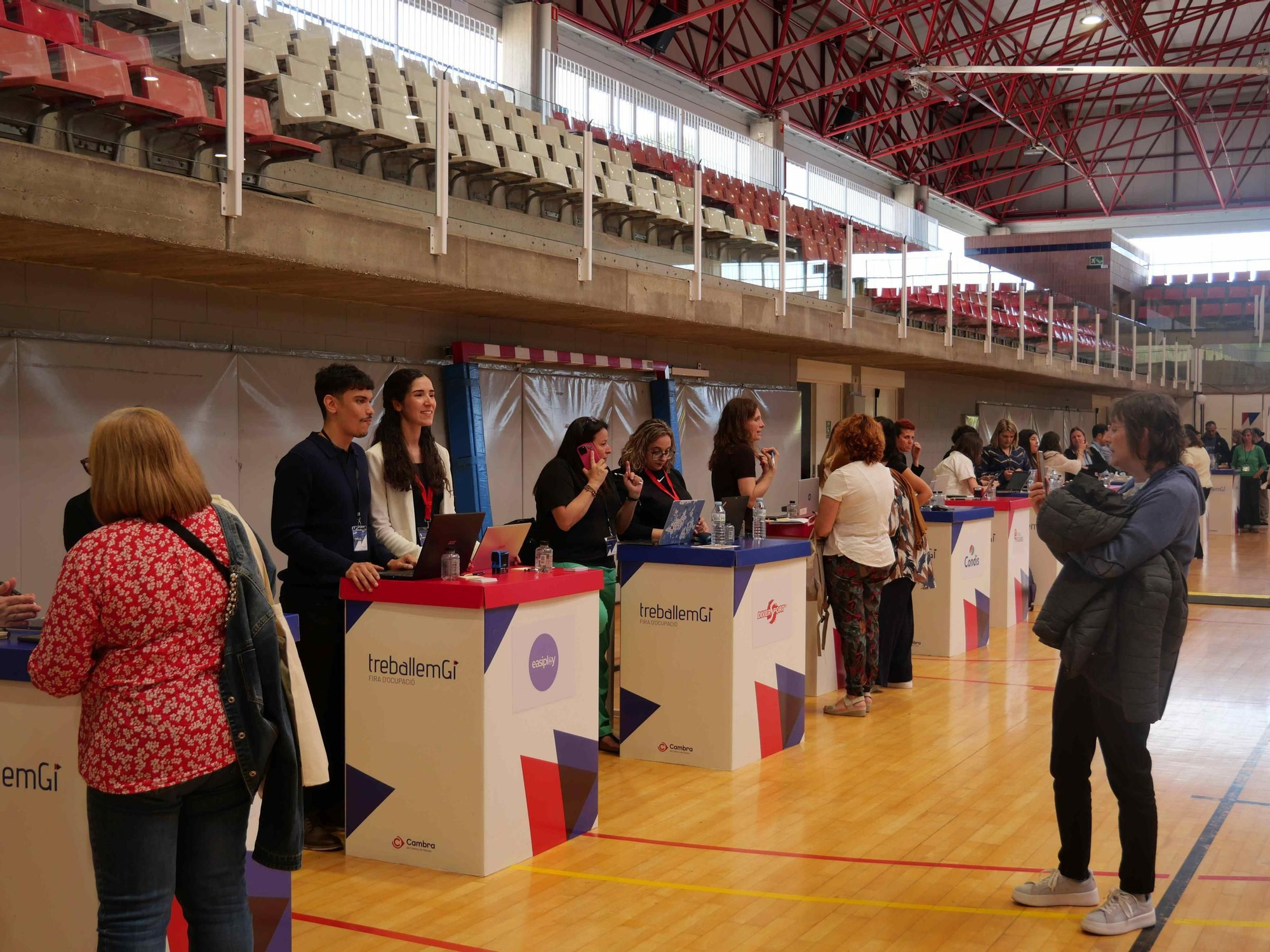 Les fotos de la fira d'ocupació TreballemGi a Figueres