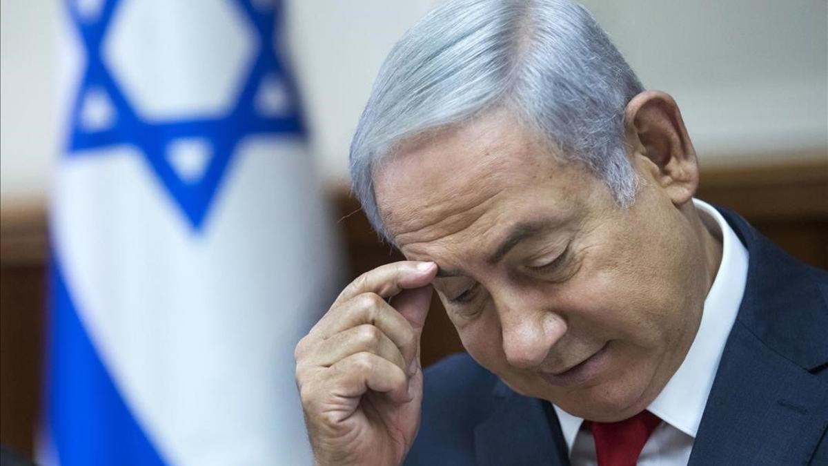 El primer ministro israelí, Binyamin Netanyahu.