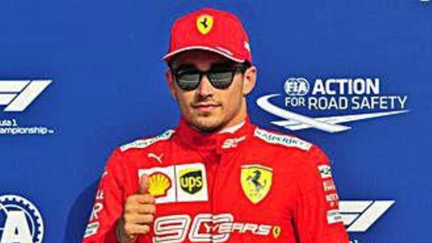 El monegasc de Ferrari, Leclerc