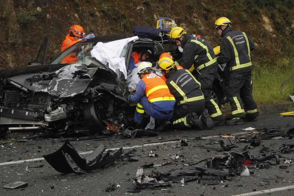 Accidente en Marín