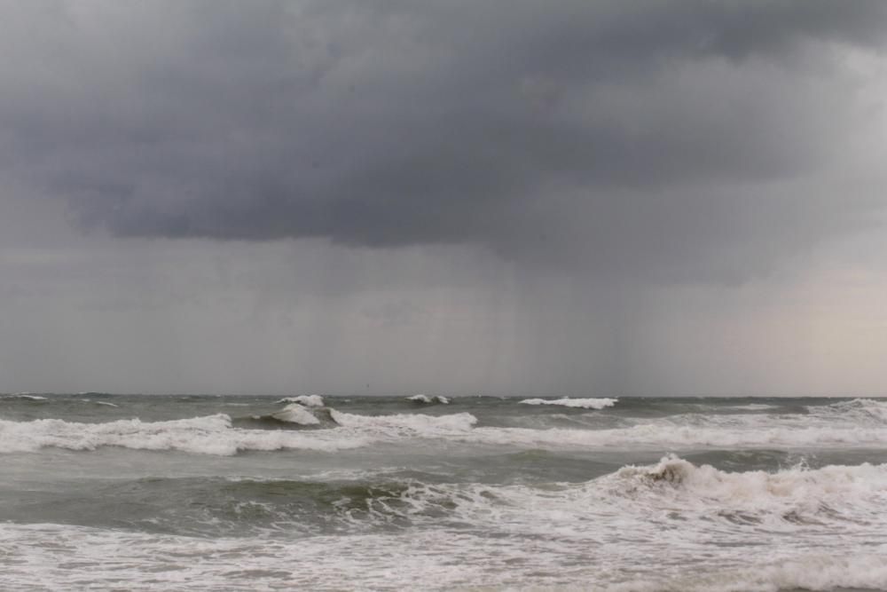 Temporal marítimo en Valencia