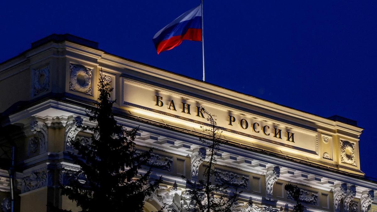 La sede del Banco Central de Rusia en Moscú.