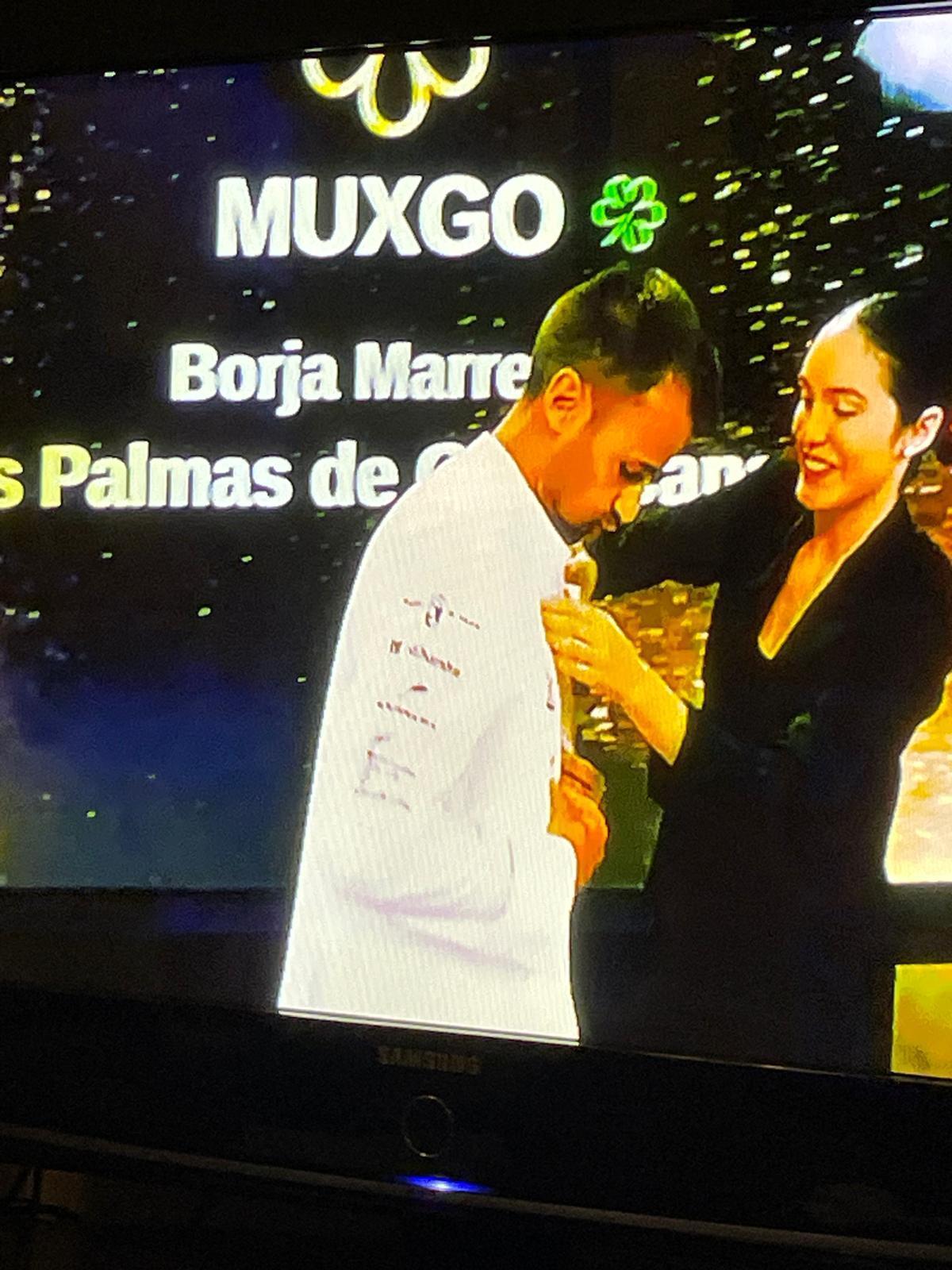Borja Marrero y el 'Muxgo' celebran su estrella Michelin