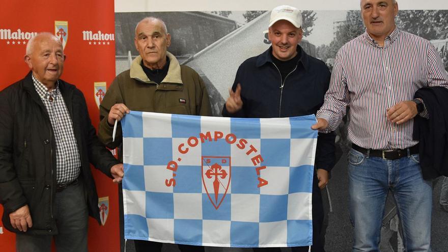 Chuco Barreiro, José Mª Caneda, Carlangas y Javier Bellido en la presentación del Make Compos Great Again