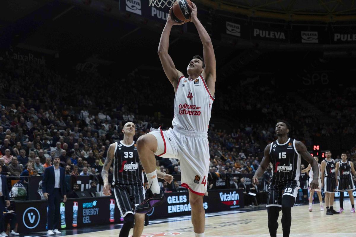 Partido Euroliga Valencia Basket- Virtus Bolonia