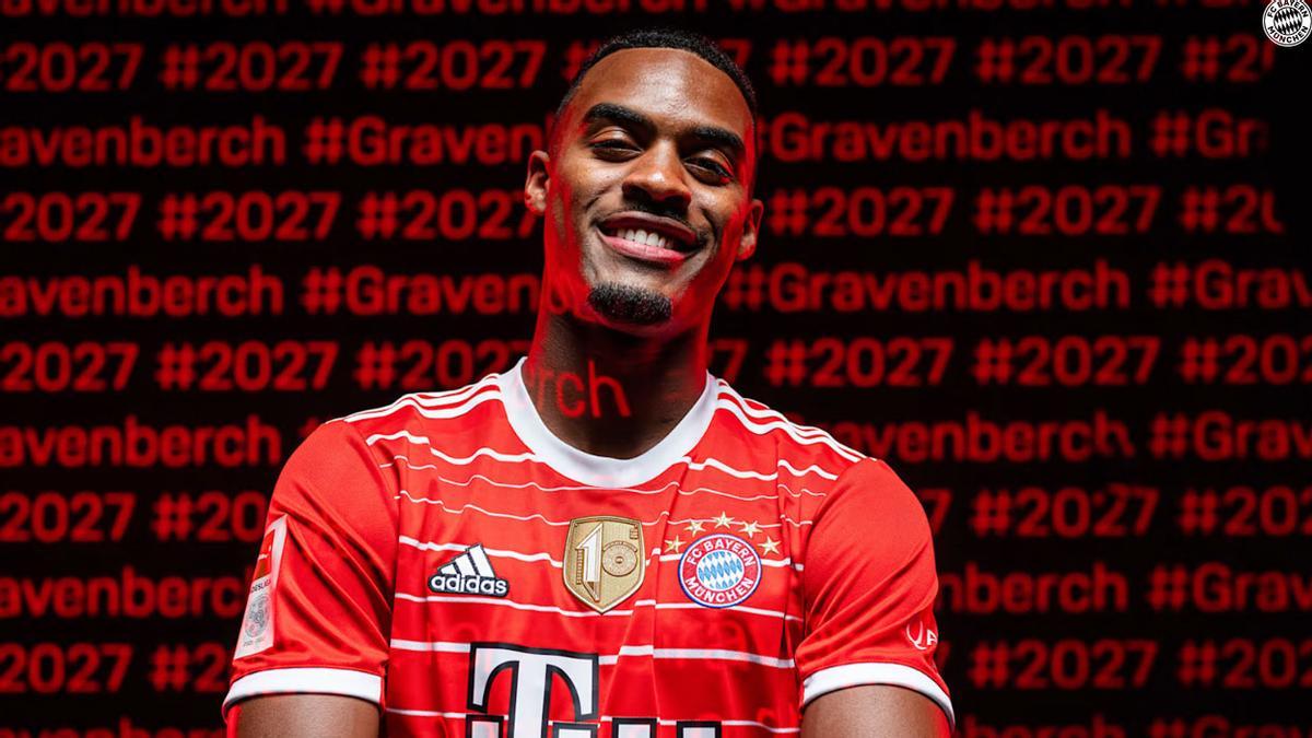 Gravenberch firma por el Bayern hasta 2027 | @FCBayern