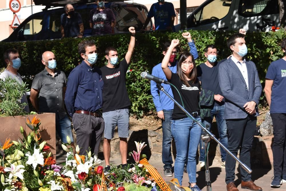 Acte institucional Diada 11-S a Berga