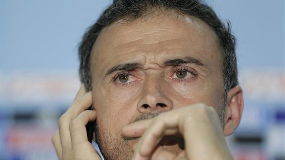 Luis Enrique, en una foto de archivo