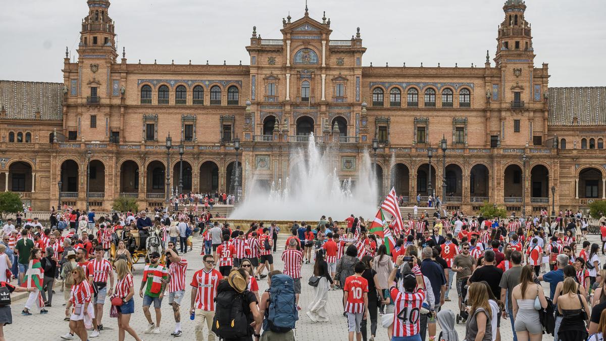 Aficionados en la última final de la Copa del Rey