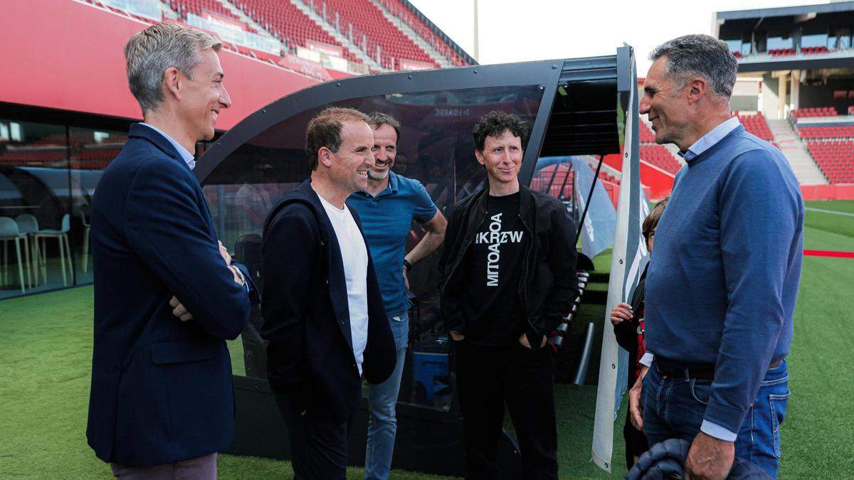 Acto de presentación del equipo mallorquinista para la prueba Mallorca 312