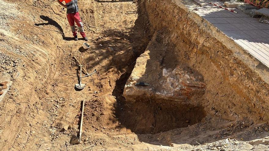 Los nuevos restos hallados en la avenida de Huelva de Badajoz no impiden que continúe la obra