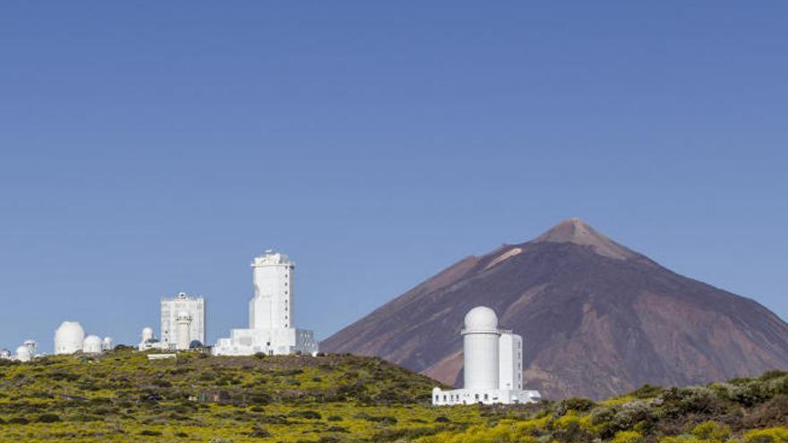 Observatorio de Izaña, en el parque natural de la Corona Forestal, en Güímar.