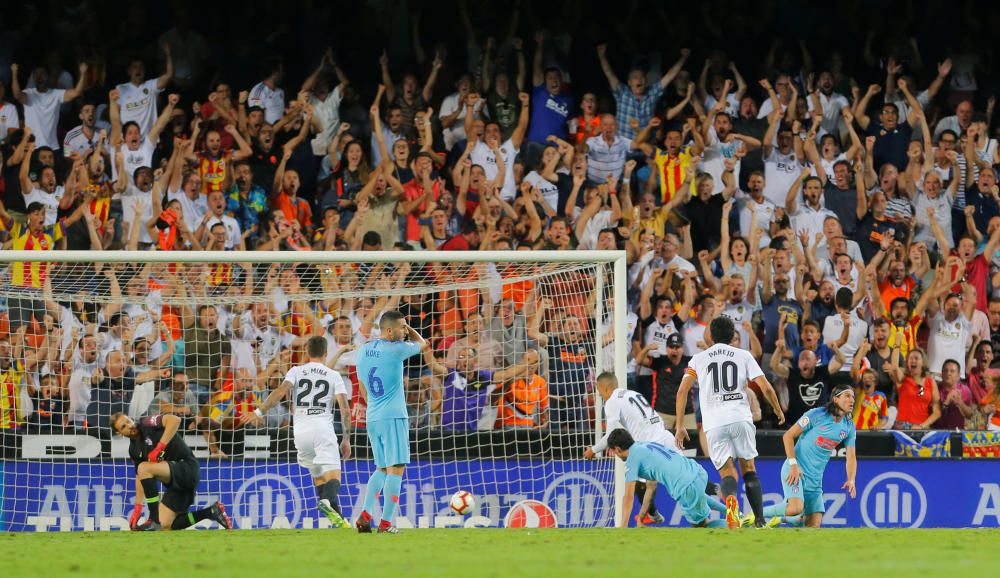 Valencia CF - Atlético de Madrid, en imágenes