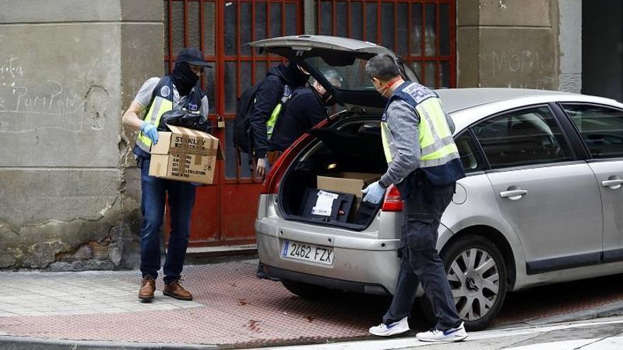 La Policía Nacional halla munición y drogas a la banda latina desarticulada en Zaragoza