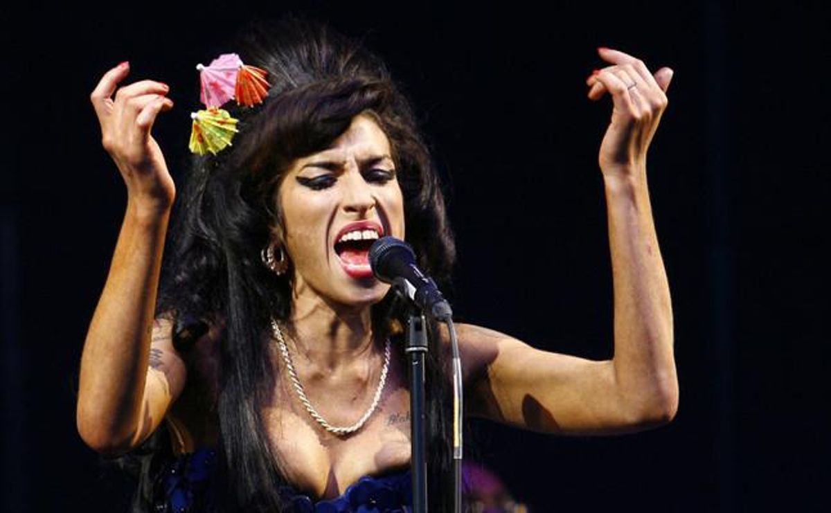 La cantant en un dels seus concerts.