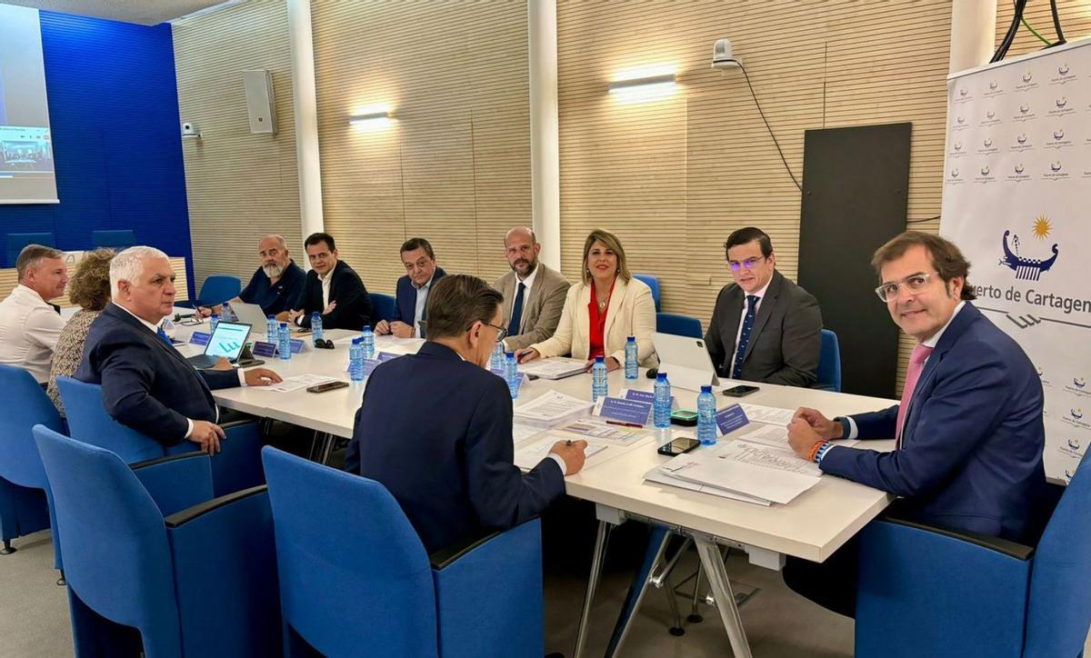 Reunión del Consejo de Administración de la Autoridad Portuaria de Cartagena. | APC