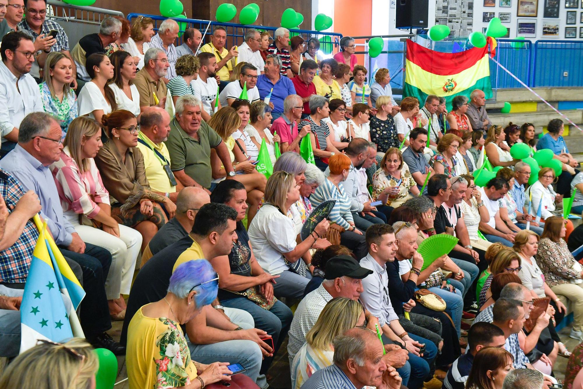 Presentación de candidaturas de Nuevas Canarias a las elecciones del 28M